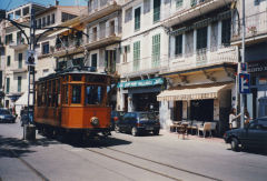 
Tram '3' at Port de Soller, May 2003